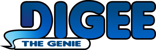 Digee The Genie Logo (Logo by @XenoScarlet@Twitter)